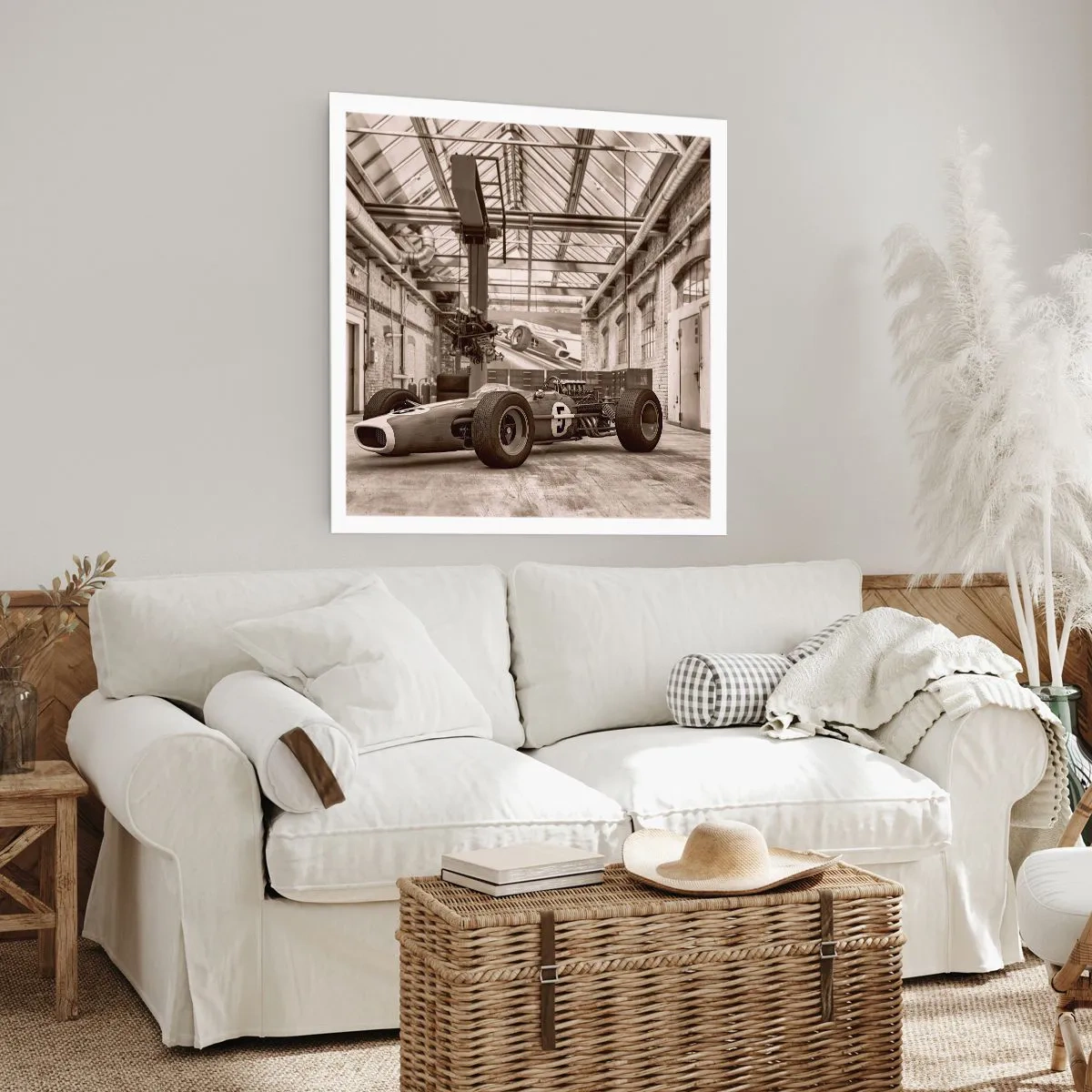 Plagát - Odpočinok víťaza - 40x40 cm