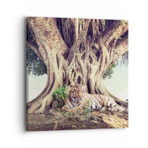 Obraz na plátne - Pohľad z knihy Mojžišovej - 40x40 cm