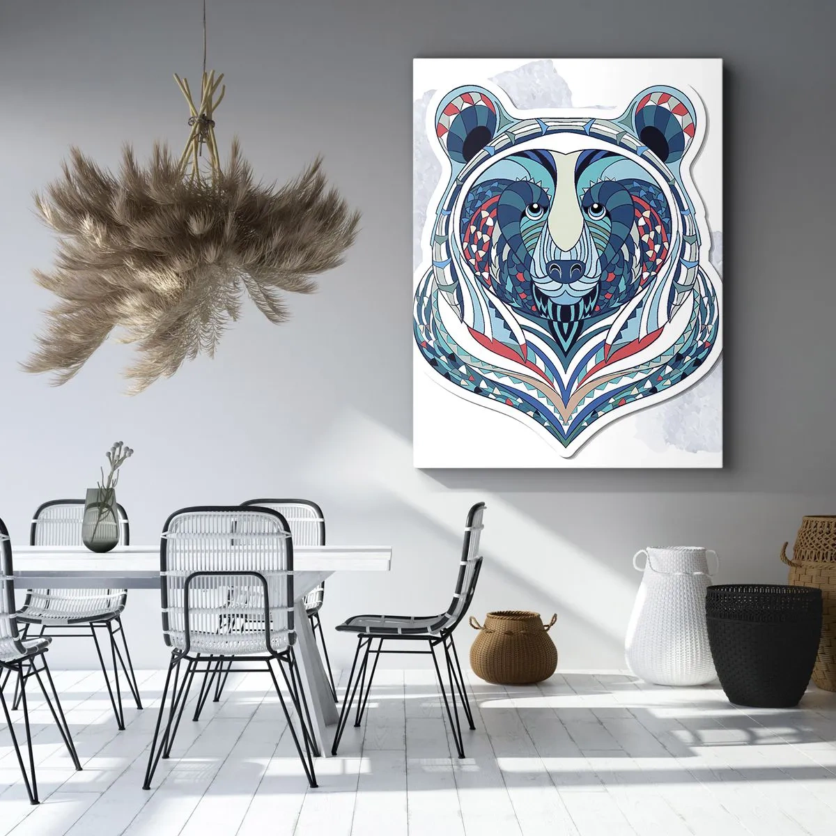 Obraz na plátne - Eviva Grenlandia! - 70x100 cm