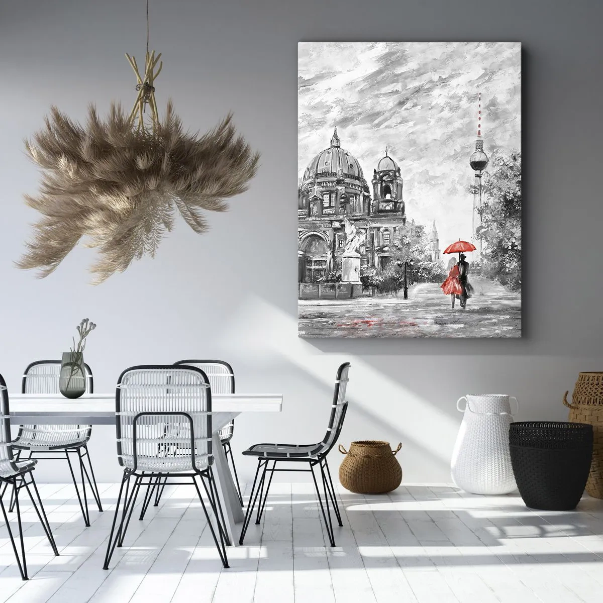 Obraz na plátne - Berlínske stretnutie - 50x70 cm