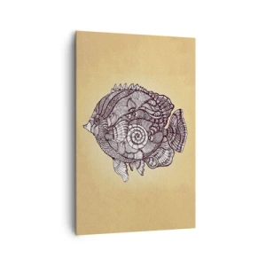 Obraz na plátne - Z oceánu ornamentov - 80x120 cm