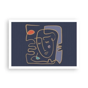 Plagát - V zádumčivosti - 100x70 cm