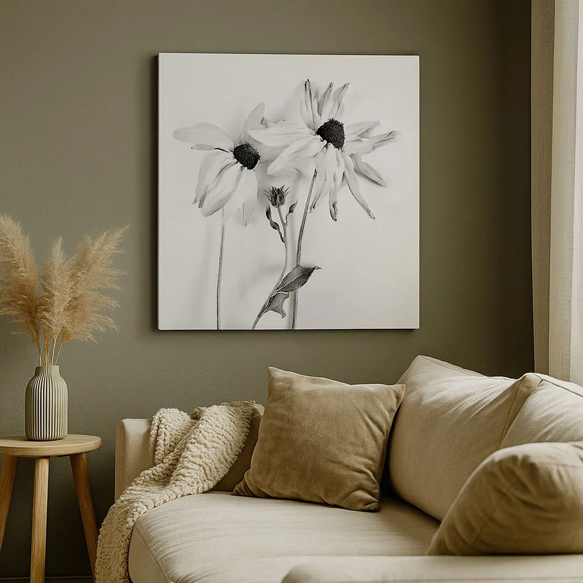 Obraz na plátne - Nikto nechce byť sám - 30x30 cm