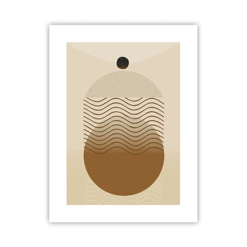 Plagát - O pôvode geometrických obrazcov - 30x40 cm