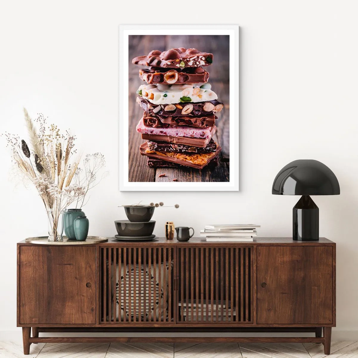 Plagát v bielom ráme - Rozkošná perspektíva - 70x100 cm