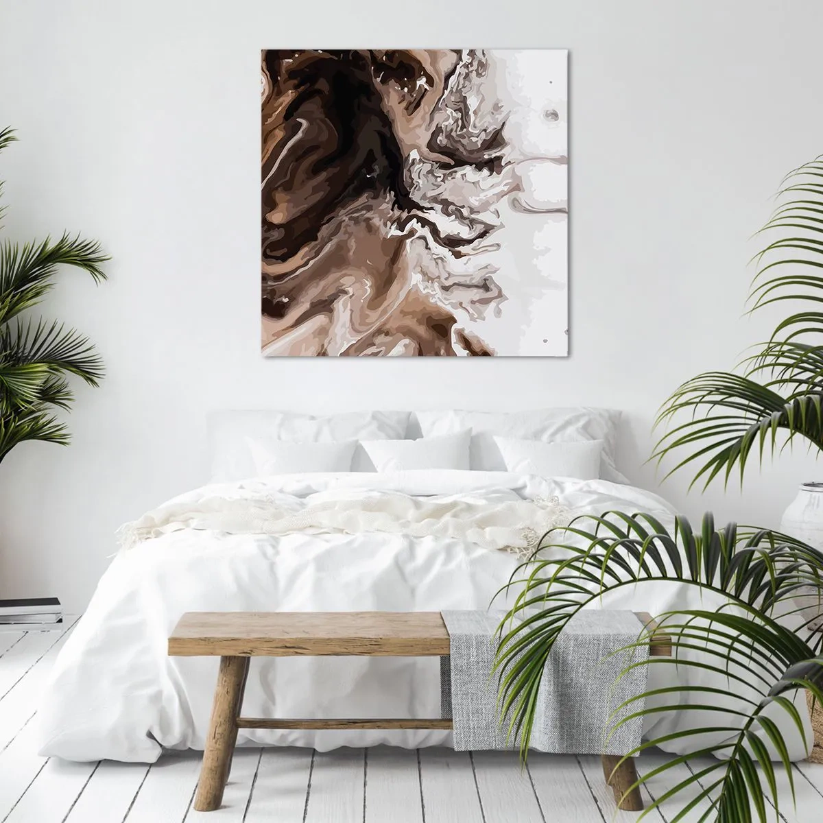 Obraz na plátne - Kontrast farieb - 70x70 cm