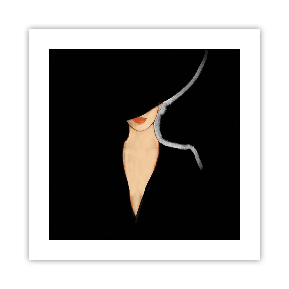 Plagát - Elegancia a štýl - 40x40 cm