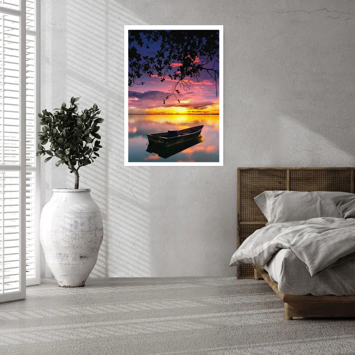 Plagát - „Zdá sa, že visíš uprostred neba…“ - 40x50 cm