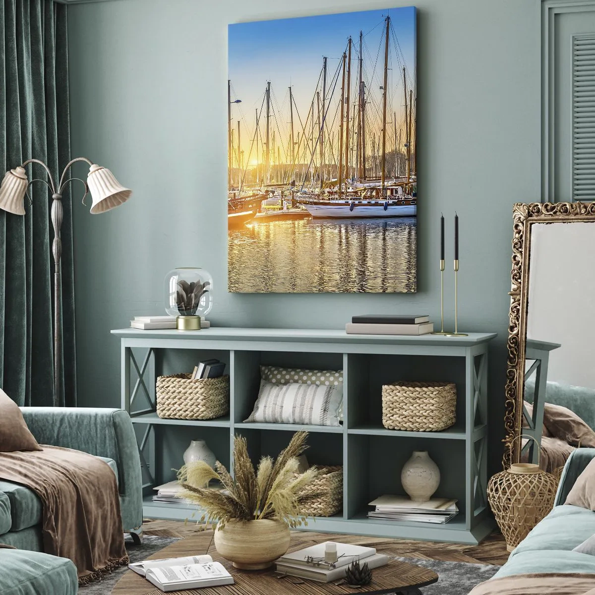 Obraz na plátne - Vietor tiež musí spať - 45x80 cm