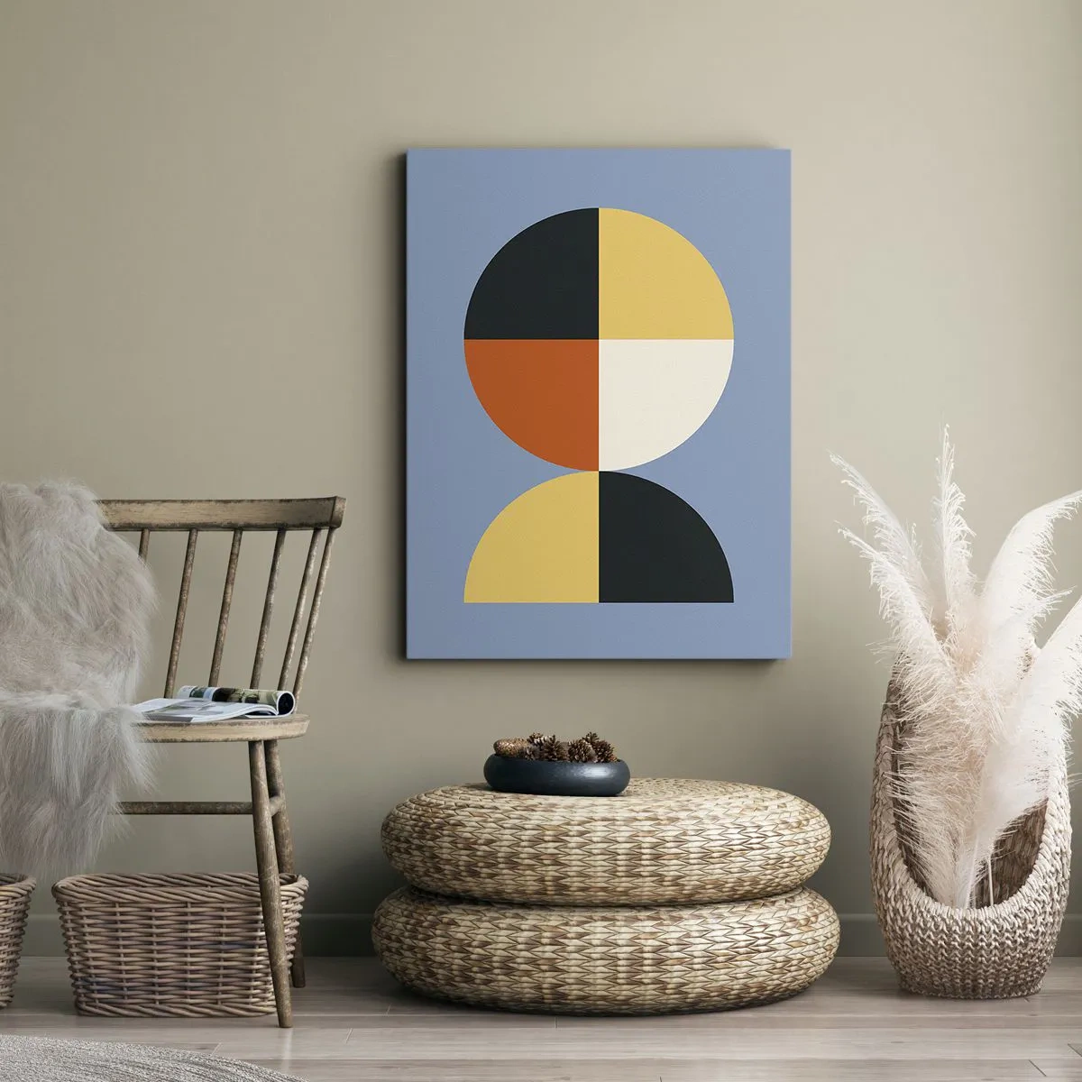 Obraz na plátne - Pozri a počítaj - 70x100 cm