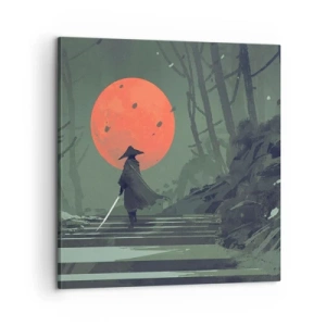 Obraz na plátne - Bojovník červeného mesiaca - 60x60 cm
