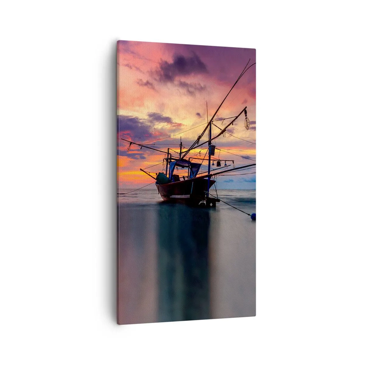 Obraz na plátne - Exotický večer - 55x100 cm
