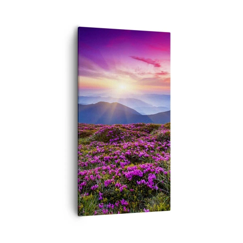 Obraz na plátne - Zavoňali svieže púčiky byliniek z obilných polí - 55x100 cm