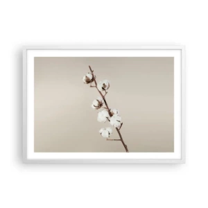 Plagát v bielom ráme - Pri zdroji mäkkosti - 70x50 cm