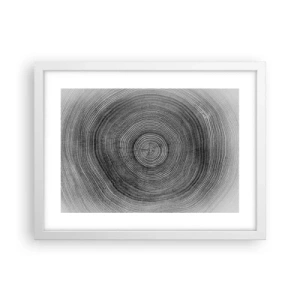 Plagát v bielom ráme - Znamenie doby - 40x30 cm