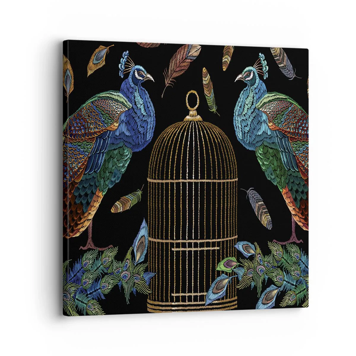 Obraz na plátne - V kráľovskom rúchu - 30x30 cm