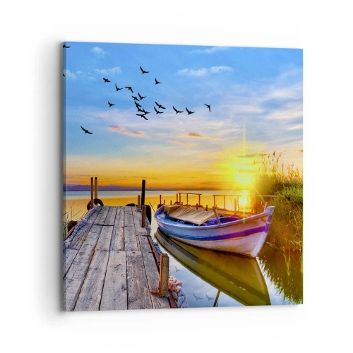 Obraz na plátne - Dovidenia, do zajtrajška - 70x70 cm