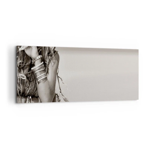 Obraz na plátne - Ako dievča - 100x40 cm