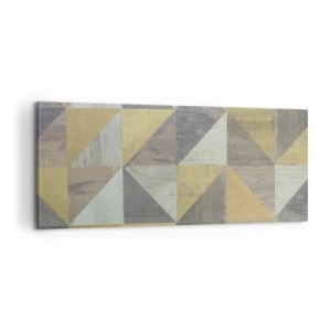 Obraz na plátne - V uhle trojuholníka - 100x40 cm