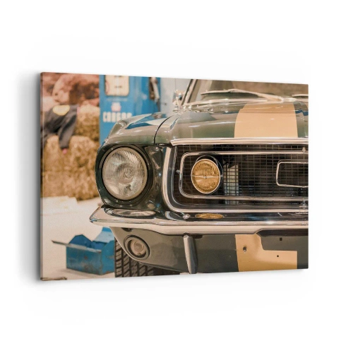 Obraz na plátne - Stretnutie s legendou - 120x80 cm