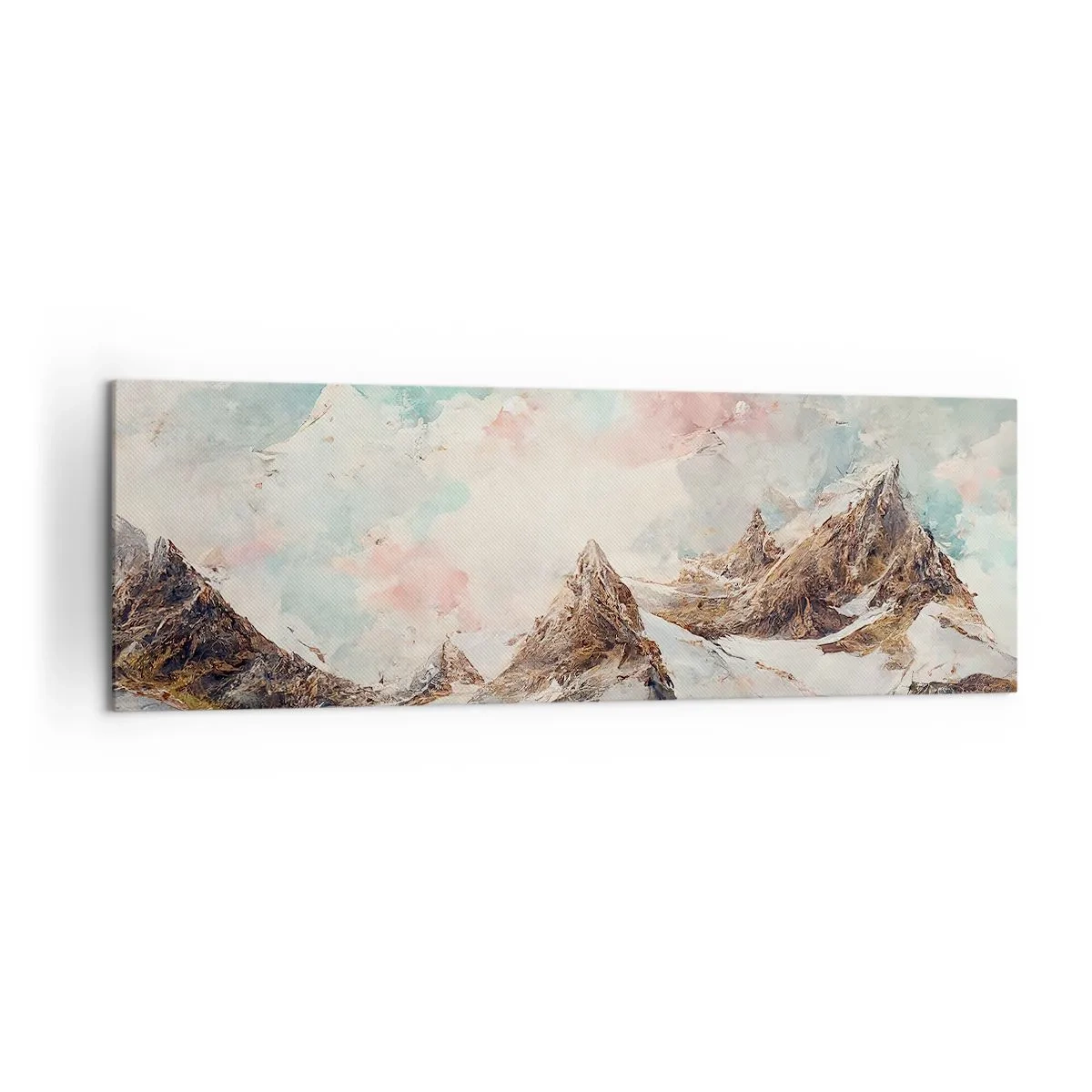 Obraz na plátne - Skalné čepele - 160x50 cm