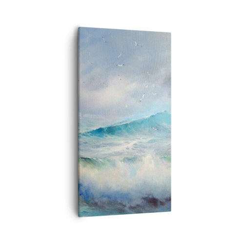 Obraz na plátne - „Víchrica zavyla triumfálne…“ - 55x100 cm