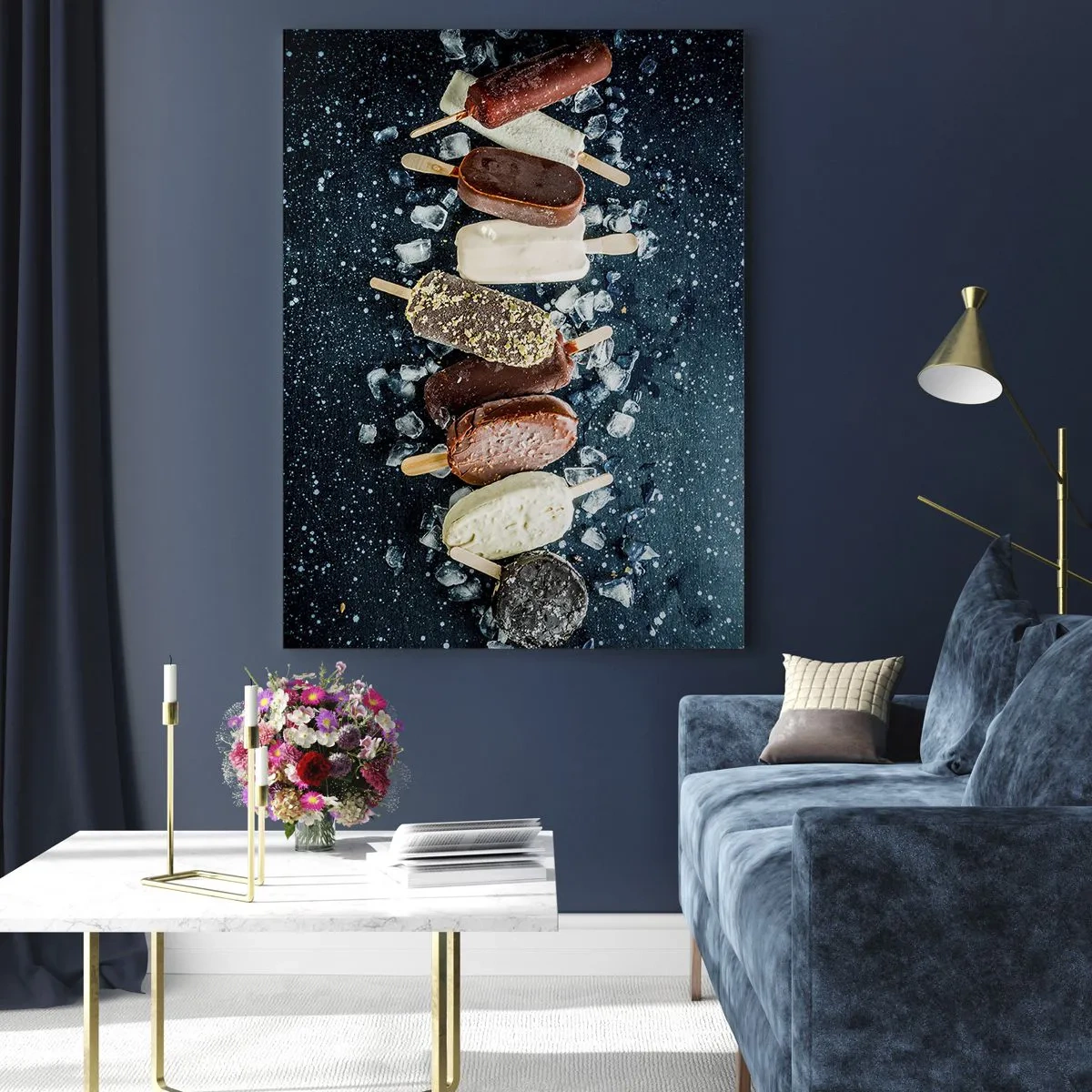Obraz na skle - Chuť horúceho leta - 70x100 cm