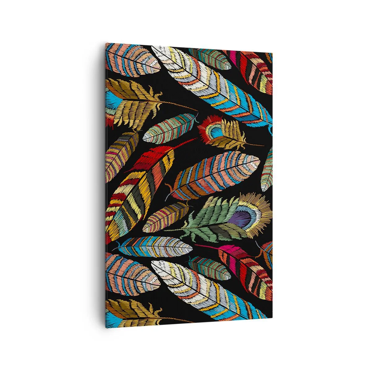 Obraz na plátne - Vtáčí karneval - 80x120 cm