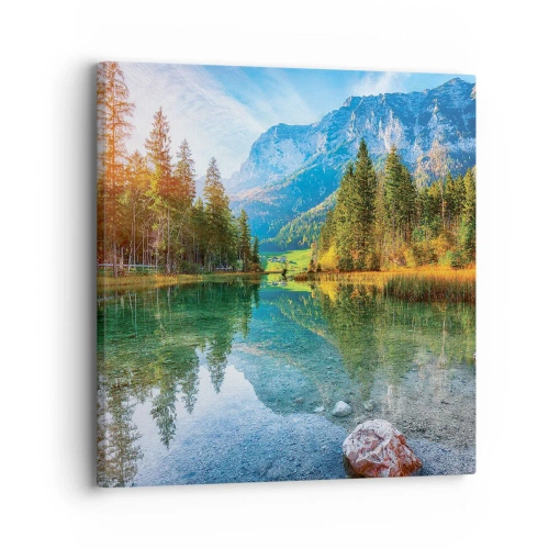 Obraz na plátne - Nežnosť jesene - 30x30 cm