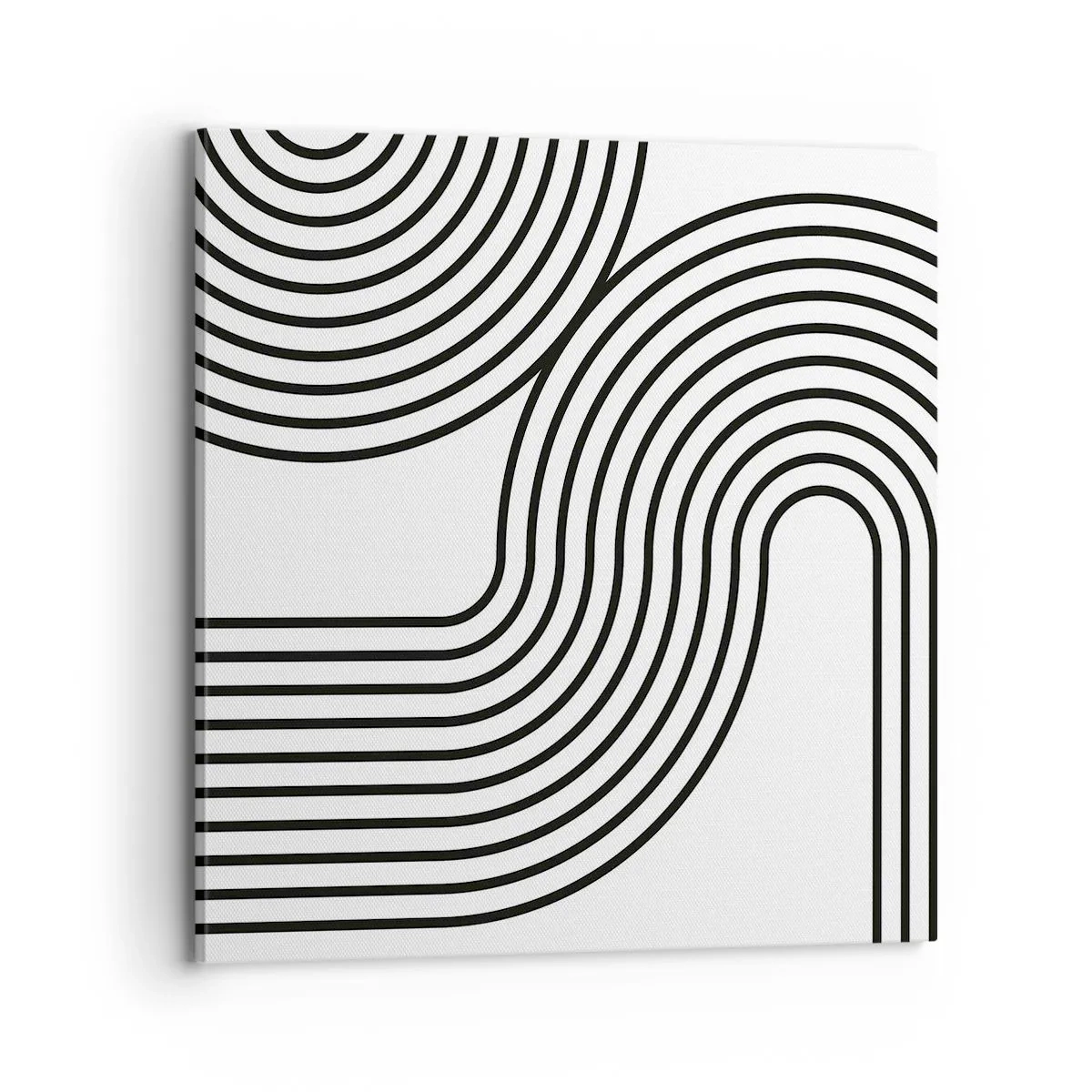 Obraz na plátne - V zákrute - 70x70 cm