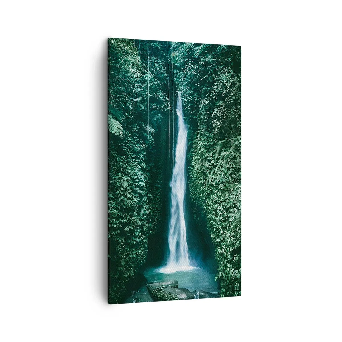 Obraz na plátne - Tropický prameň - 45x80 cm