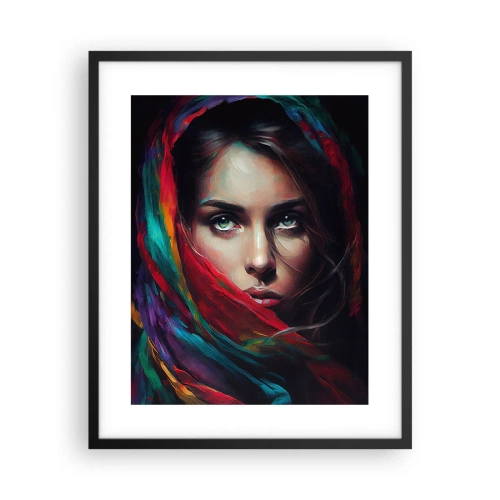 Plagát v čiernom ráme - Zelenooké tajomstvo - 40x50 cm