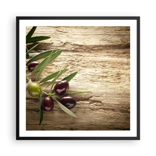 Plagát v čiernom ráme - Priamo od prírody - 60x60 cm