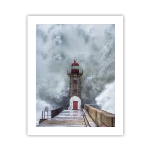 Plagát - Hukot vody, šum vetra - 40x50 cm