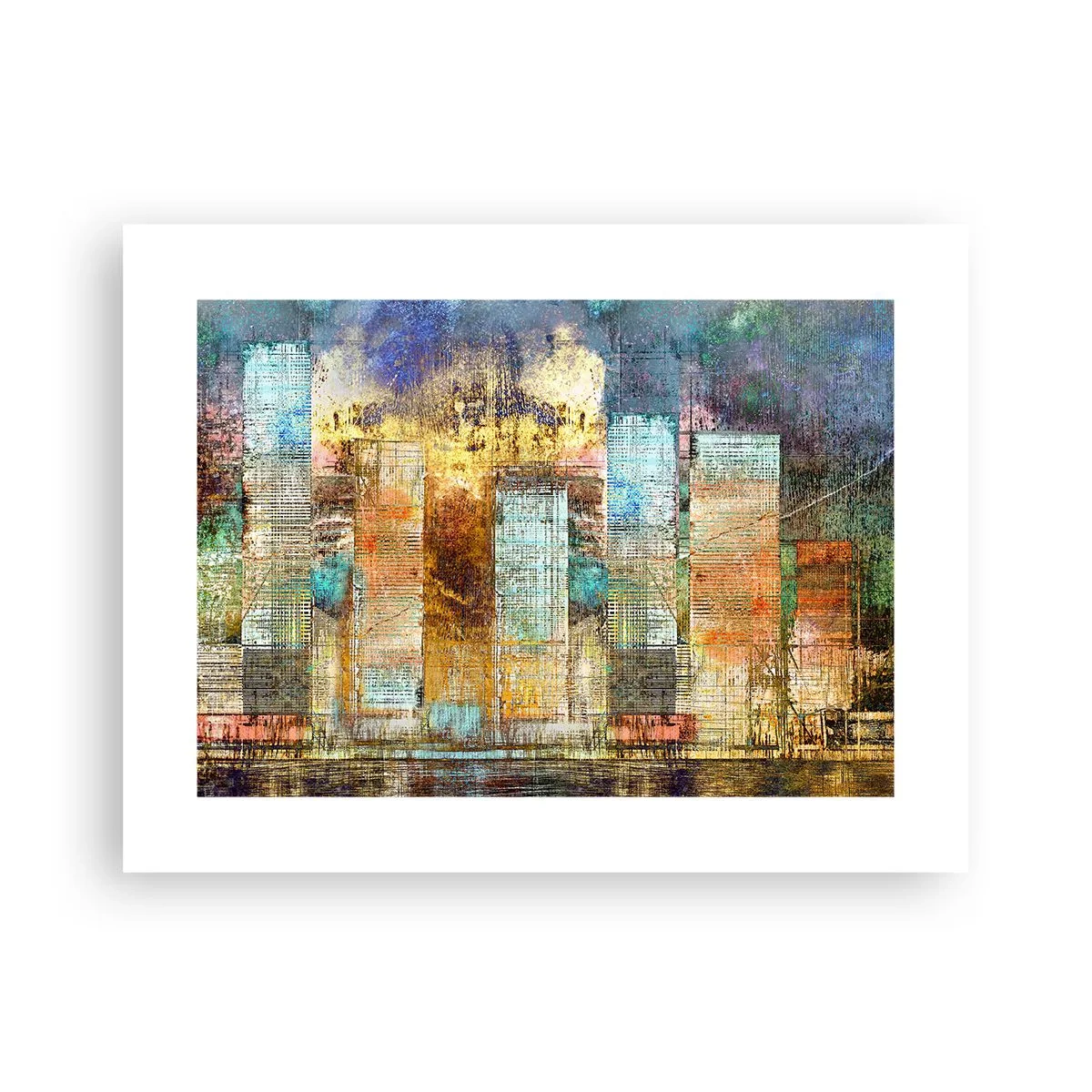 Plagát - Slnečná metropola - 40x30 cm