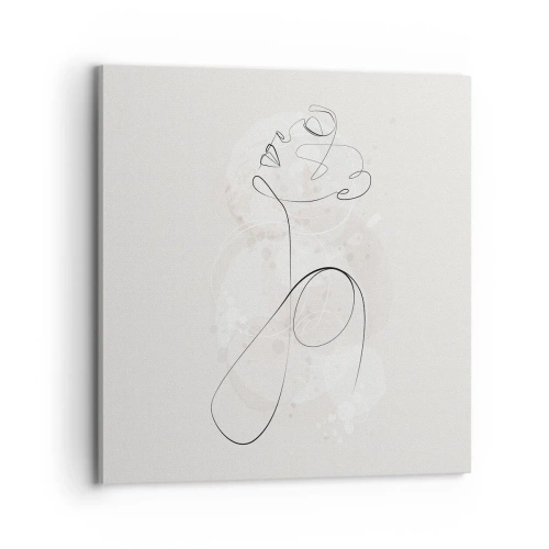 Obraz na plátne - Špirála krásy - 70x70 cm