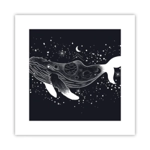 Plagát - V oceáne vesmíru - 30x30 cm