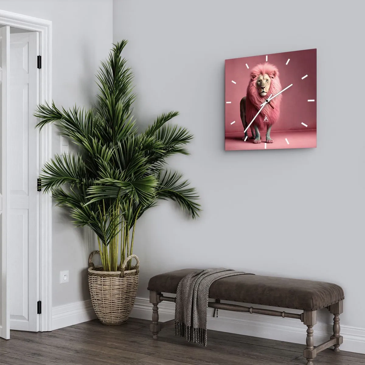 Nástenné hodiny - A už sa nebojíš - 40x40 cm