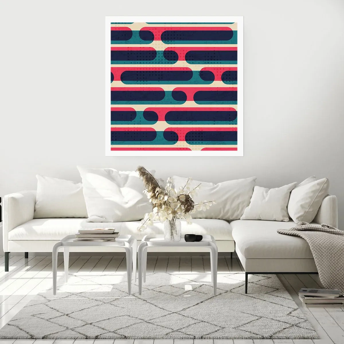 Plagát - Dovnútra a dopredu - 60x60 cm