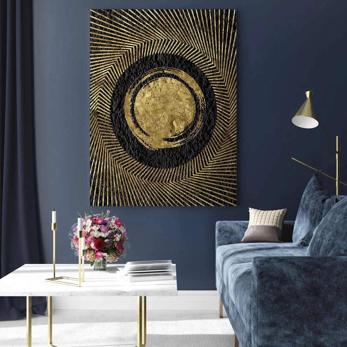 Obraz na skle - Glamour - 50x70 cm