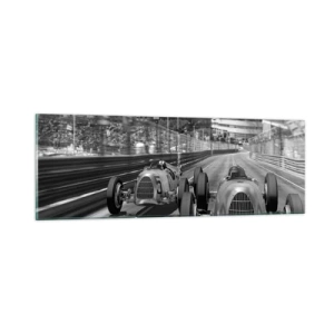 Obraz na skle - Kedysi dávno v Monte Carle - 90x30 cm