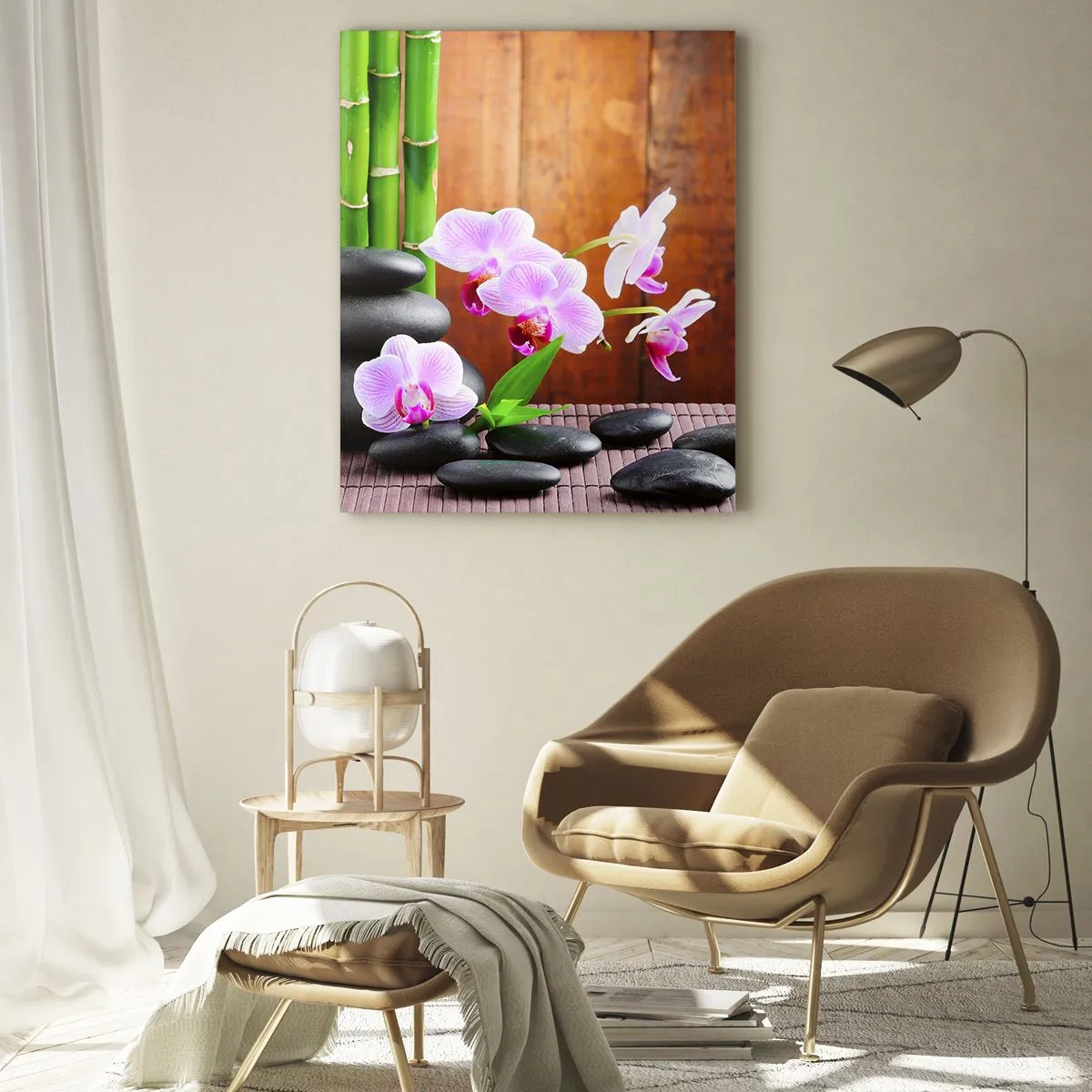 Obraz na skle - Zoznámte sa s potešením východu - 50x70 cm