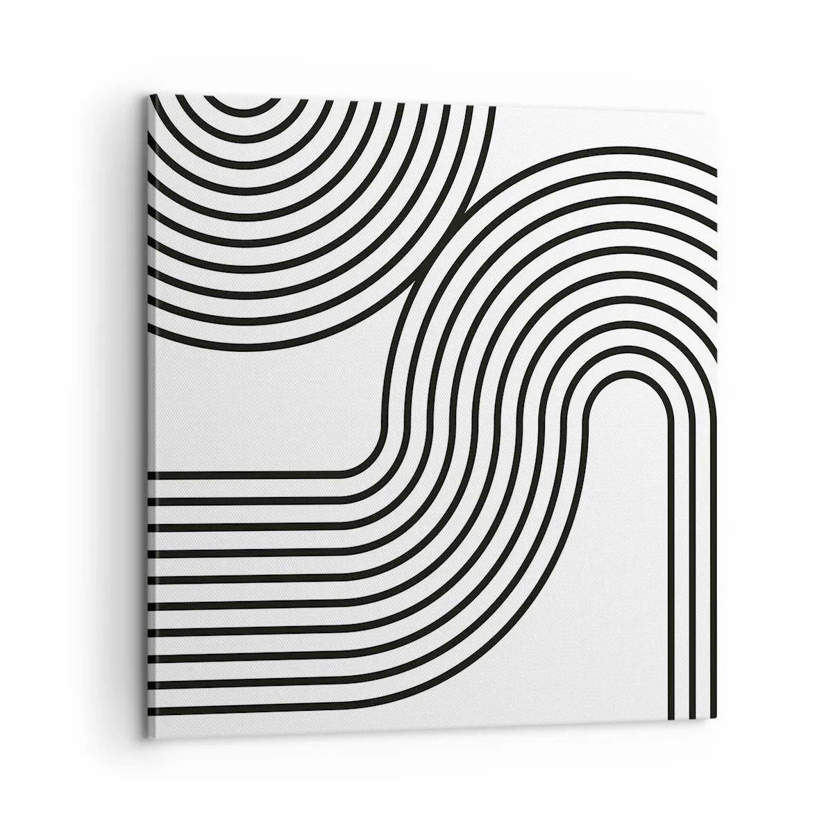 Obraz na plátne - V zákrute - 60x60 cm