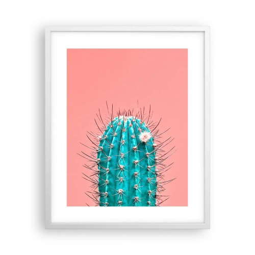 Plagát v bielom ráme - Len pozeraj - 40x50 cm