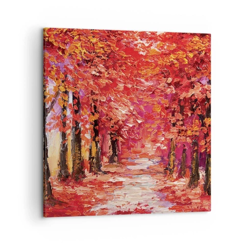 Obraz na plátne - Jesenná impresia - 50x50 cm