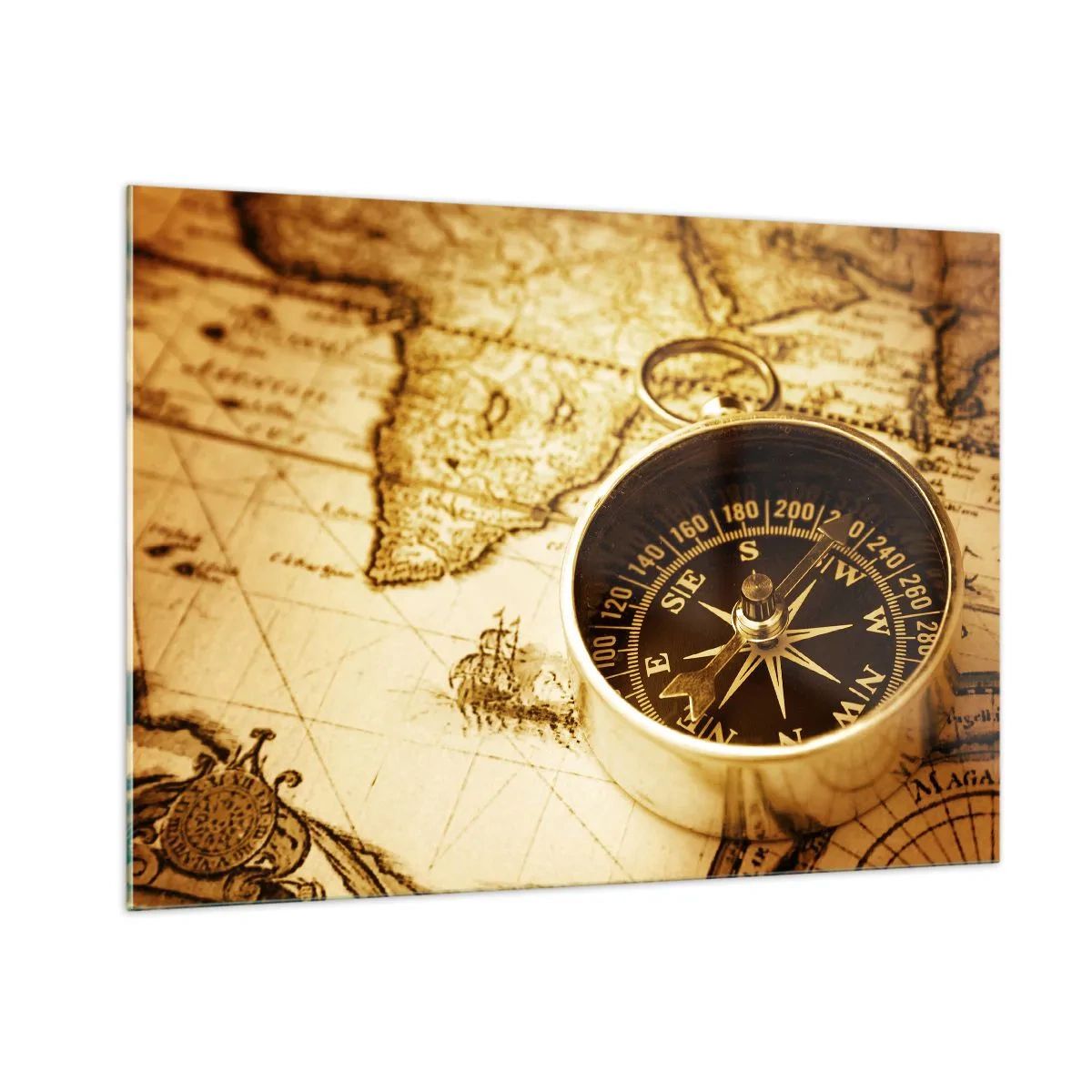 Obraz na skle - Na východ alebo na západ? - 100x70 cm