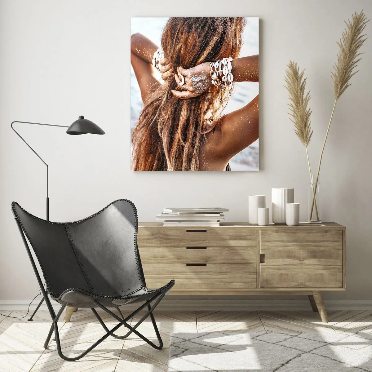 Obraz na skle - Sestra vody a slnka - 70x100 cm