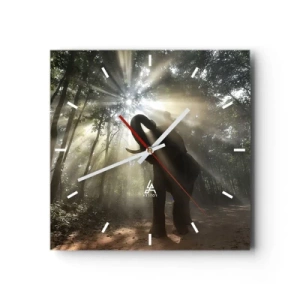 Nástenné hodiny - Pod šťastnou hviezdou - 40x40 cm