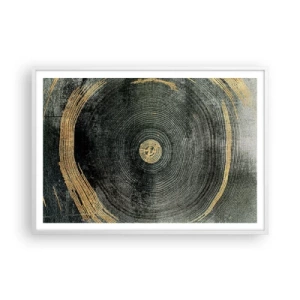 Plagát v bielom ráme - Zmena a trvanie - 100x70 cm