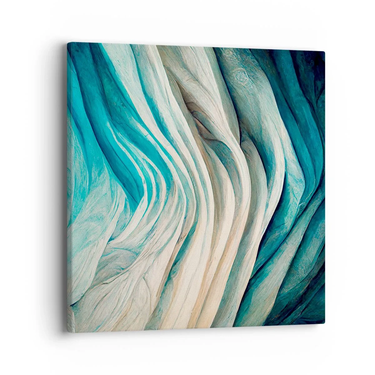 Obraz na plátne - Modrá neukojiteľnosť - 40x40 cm